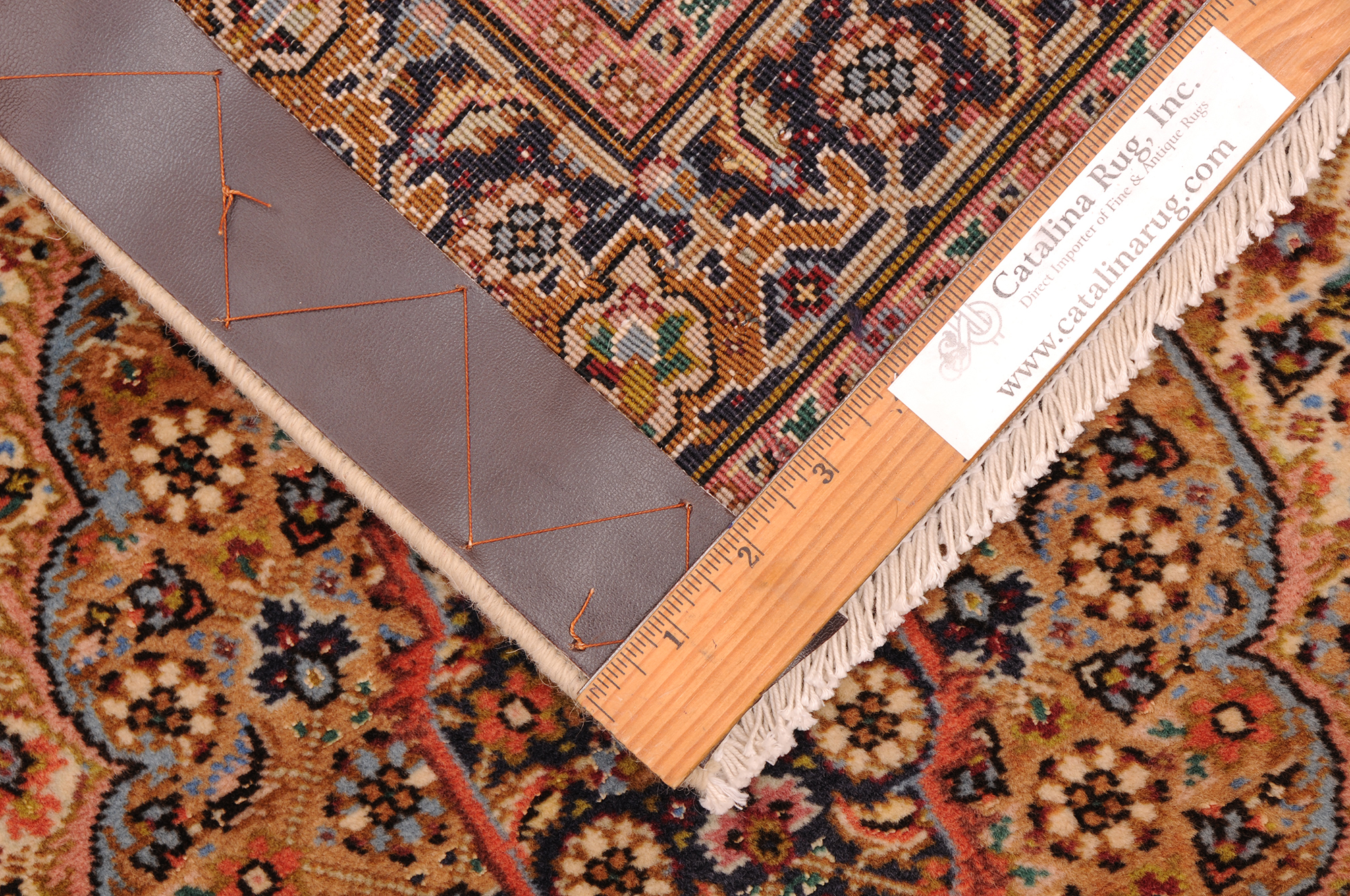 2’7″ x 18′ Tabriz Persian Runner Rug - Image 8