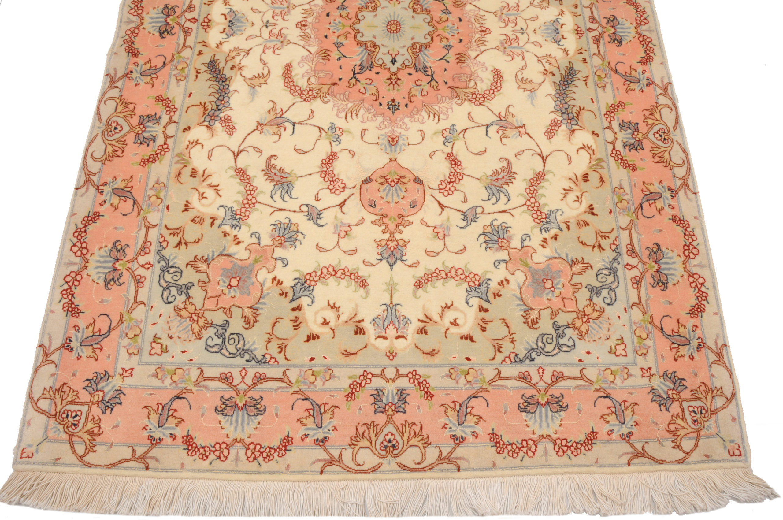 3’4″ x 5′ Tabriz Authentic Persian Rug - Image 5