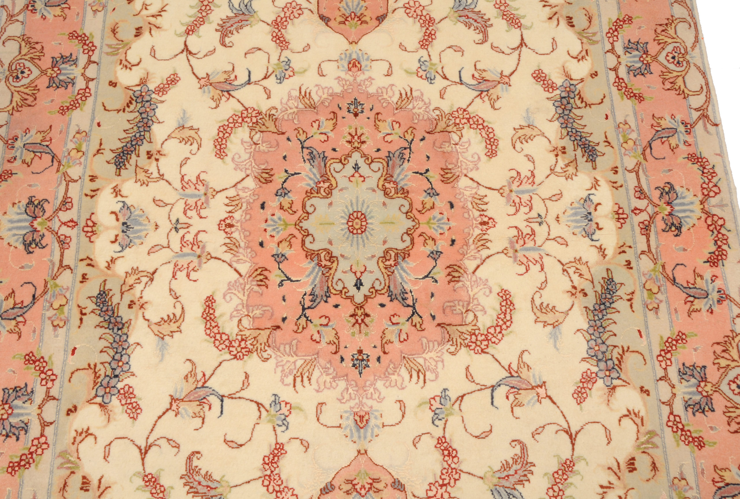 3’4″ x 5′ Tabriz Authentic Persian Rug - Image 4