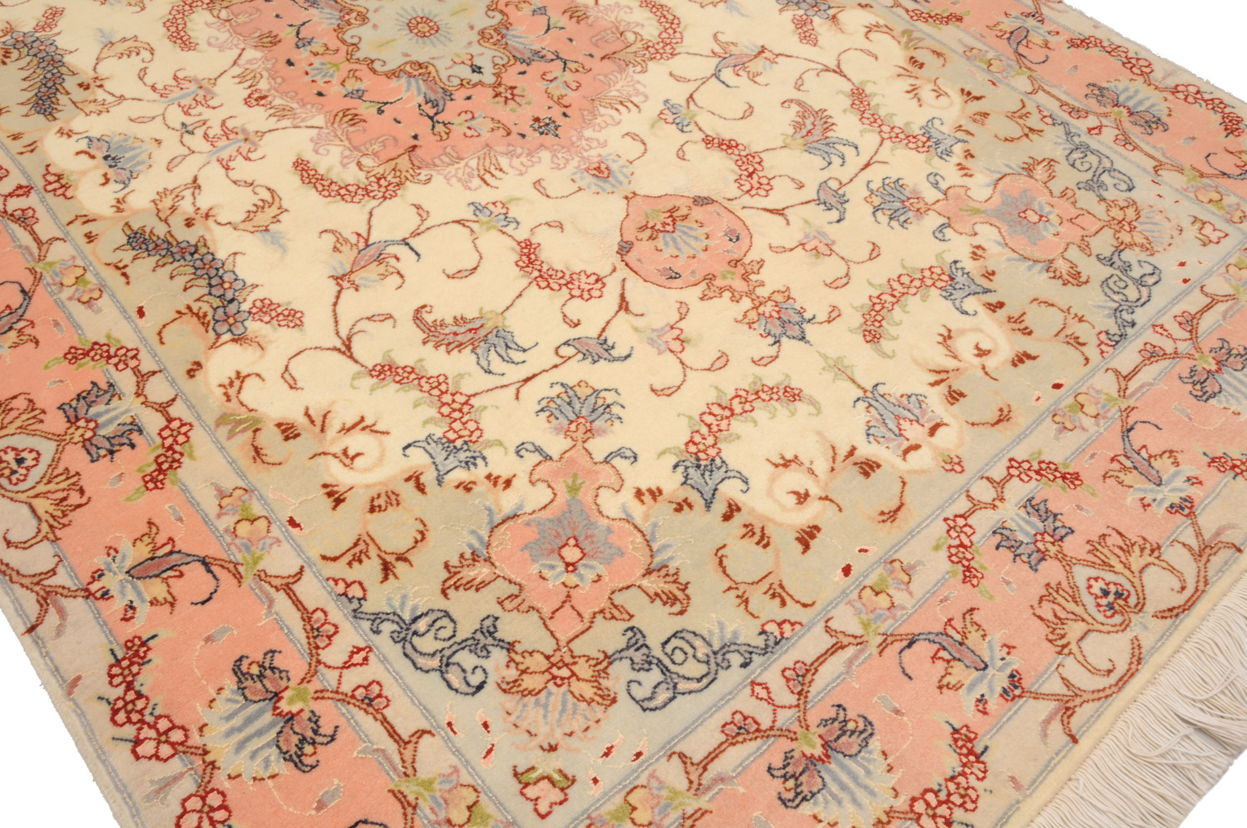 3’4″ x 5′ Tabriz Authentic Persian Rug - Image 7