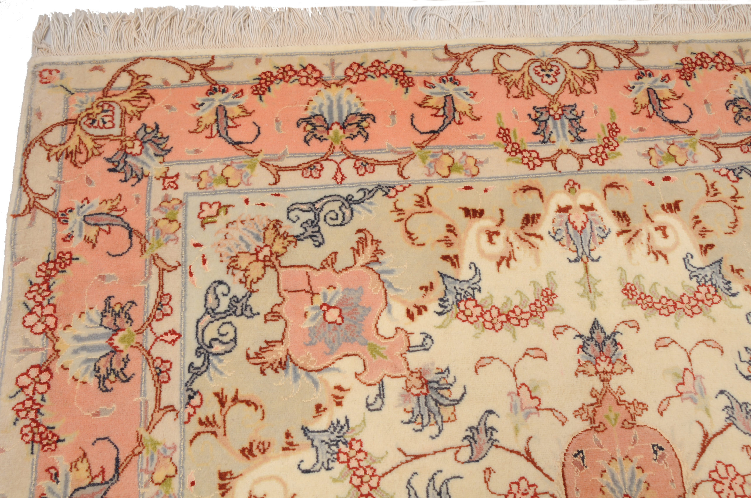 3’4″ x 5′ Tabriz Authentic Persian Rug - Image 9