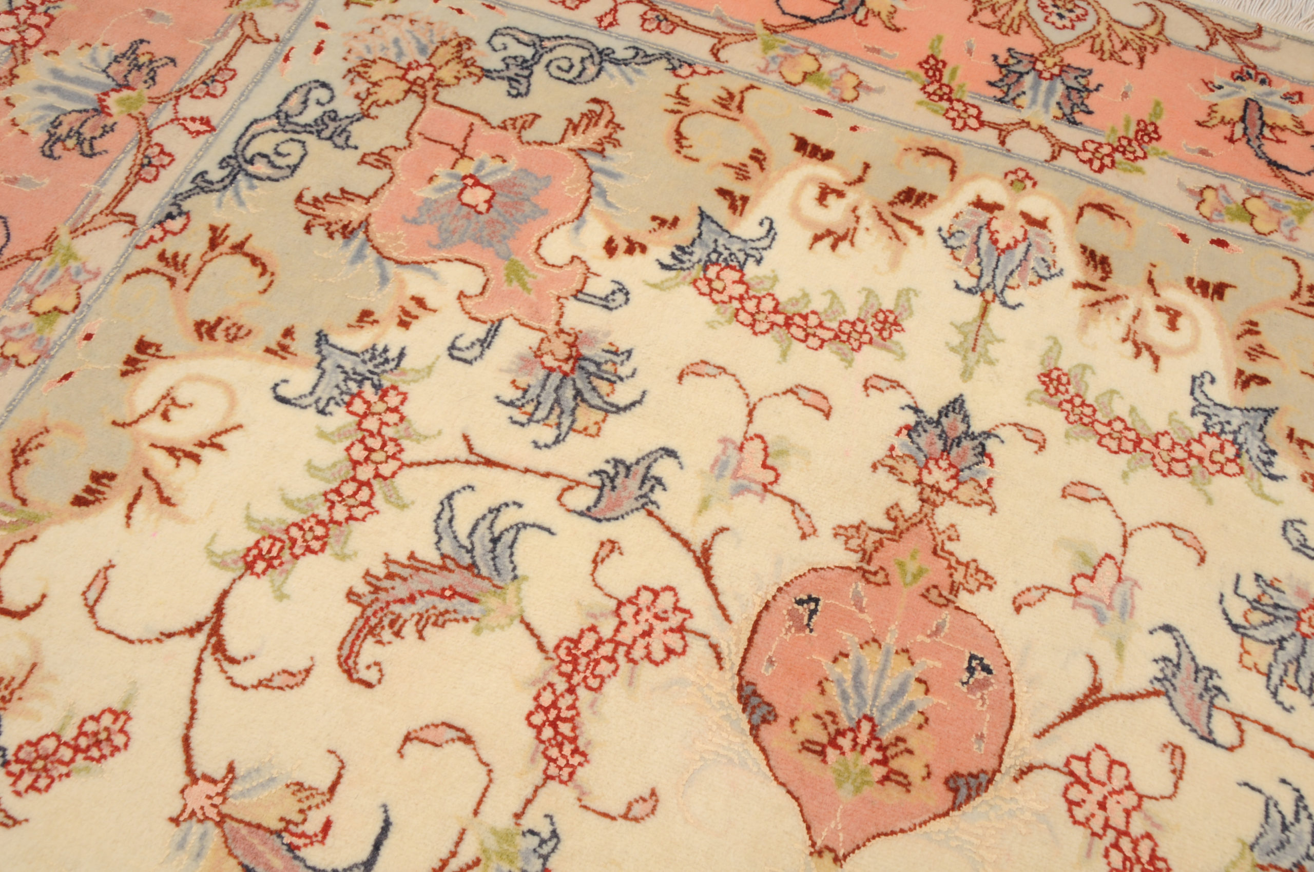 3’4″ x 5′ Tabriz Authentic Persian Rug - Image 10