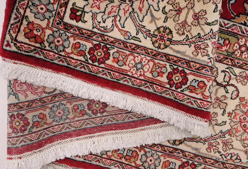 10’9″ x 15’9″ Tabriz Authentic Persian Rug - Image 9