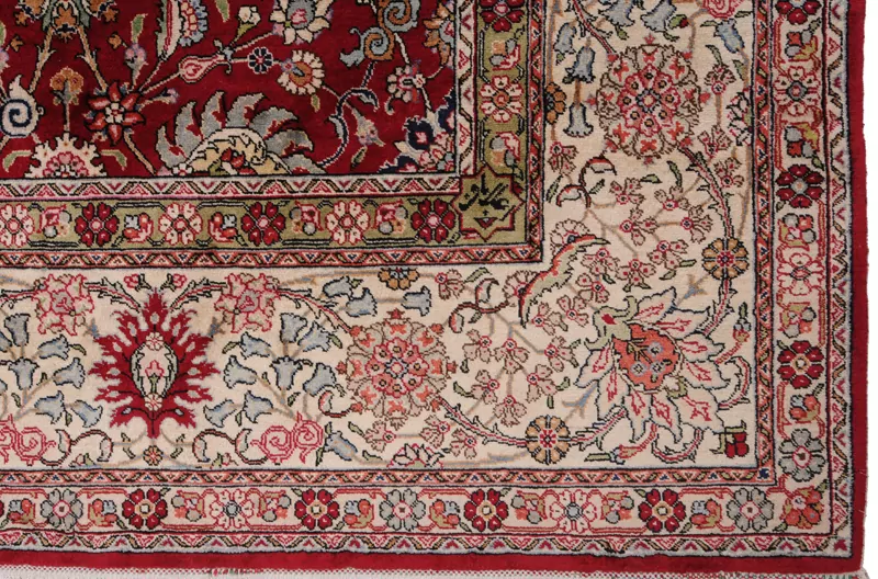 10’9″ x 15’9″ Tabriz Authentic Persian Rug - Image 5