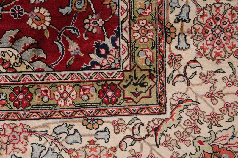 10’9″ x 15’9″ Tabriz Authentic Persian Rug - Image 4