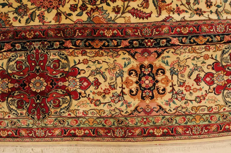 13′ 6″ X 14’10” Tabriz Authentic Persian Rug - Image 20