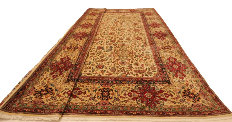13′ 6″ X 14’10” Tabriz Authentic Persian Rug - Image 21