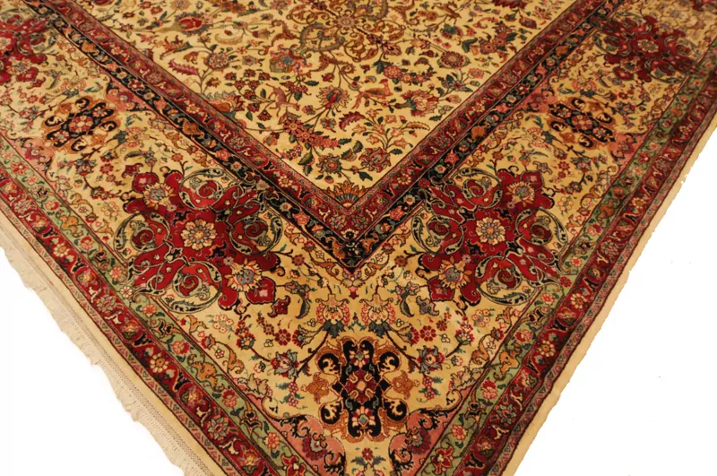 13′ 6″ X 14’10” Tabriz Authentic Persian Rug - Image 19