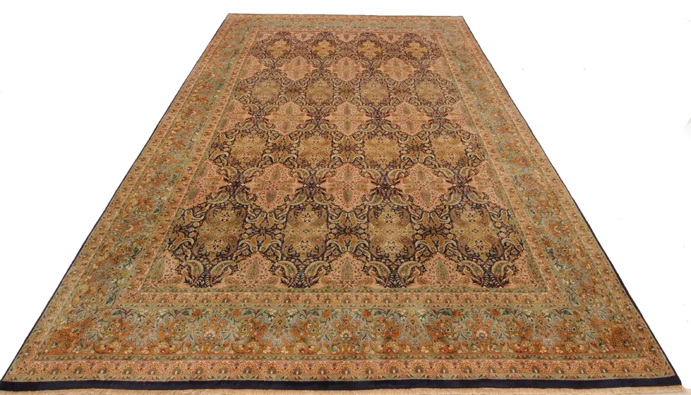 11′ 3″ X 16’3″ Tabriz Antique Persian Rug - Image 2