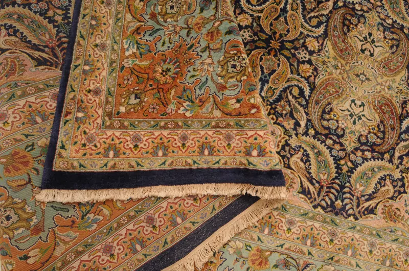 11′ 3″ X 16’3″ Tabriz Antique Persian Rug - Image 4
