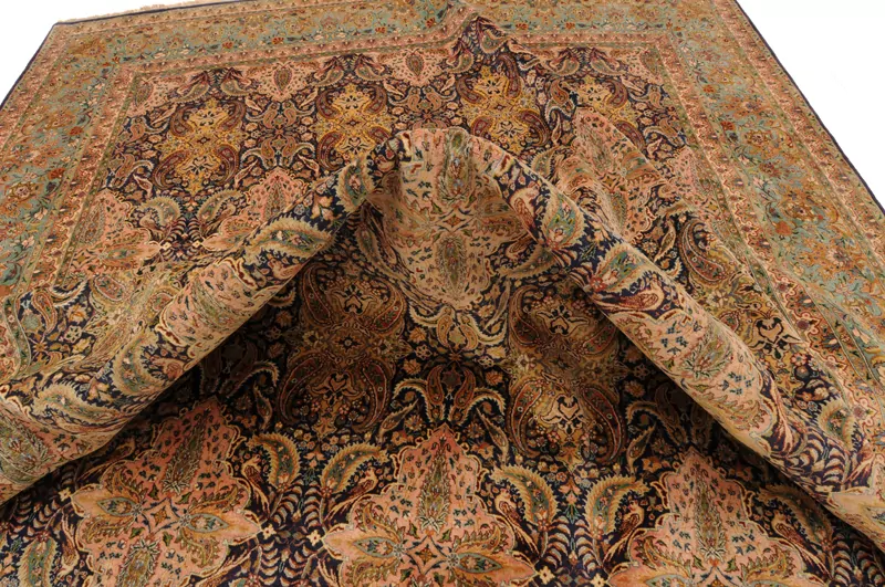 11′ 3″ X 16’3″ Tabriz Antique Persian Rug - Image 8