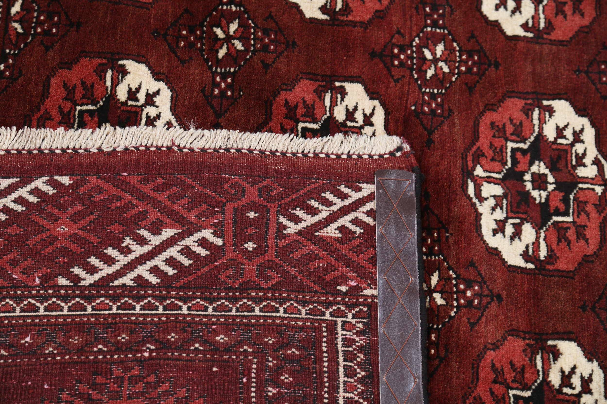 7’8″ x 10’8″ Turkoman Authentic Persian Rug - Image 2