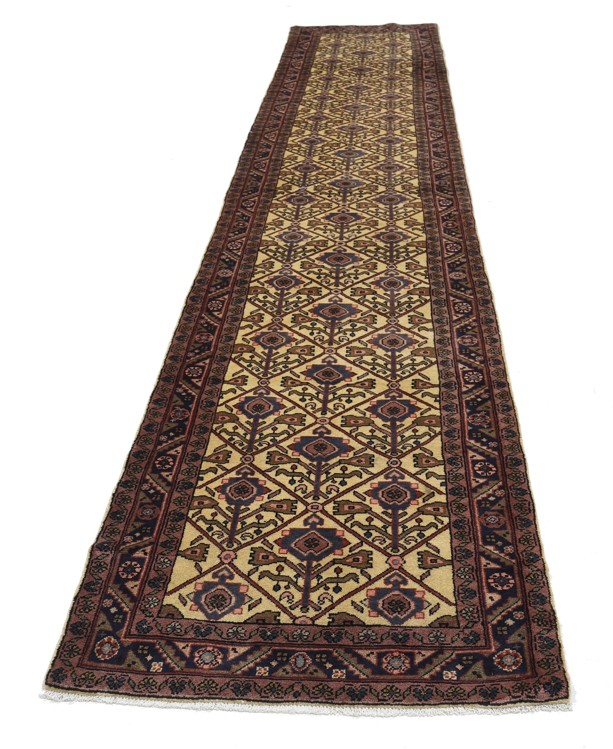 2’10” x 14’10” Hamadan Persian Runner Rug - Image 7