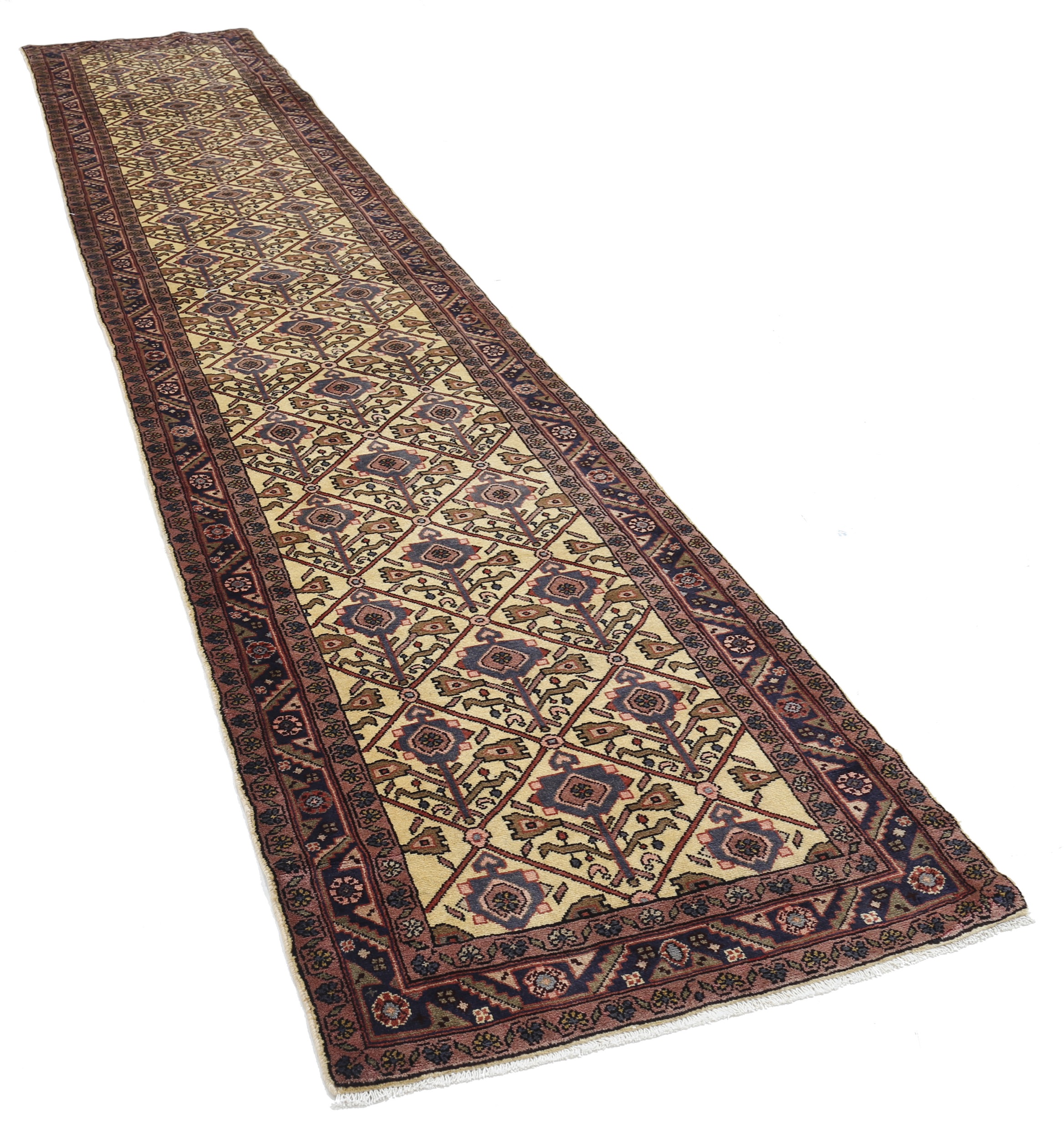 2’10” x 14’10” Hamadan Persian Runner Rug - Image 4