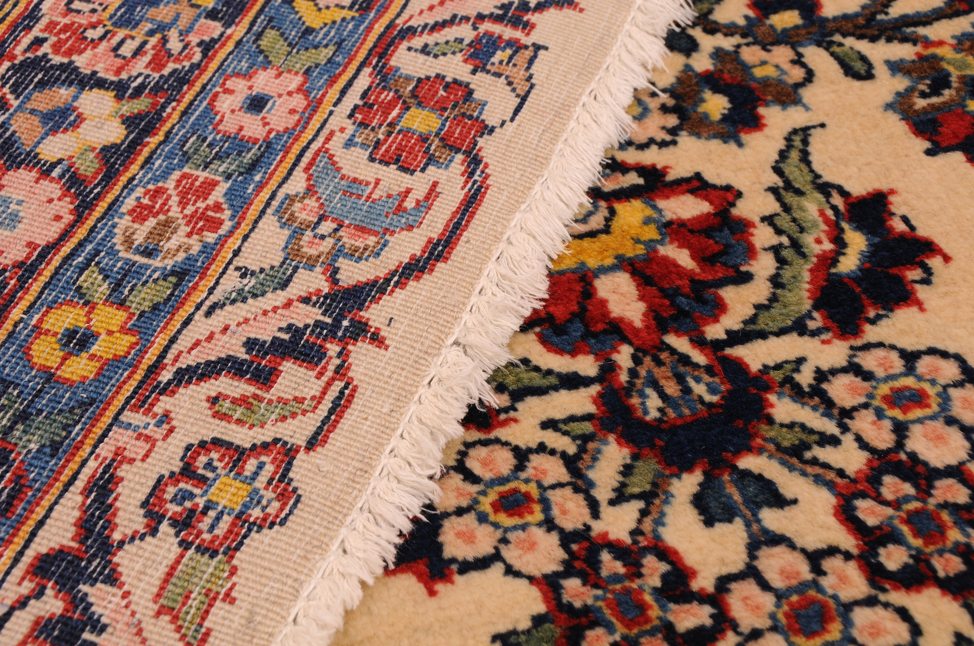 12’6″ x 19’6″ Kashan Authentic Persian Rug - Image 9