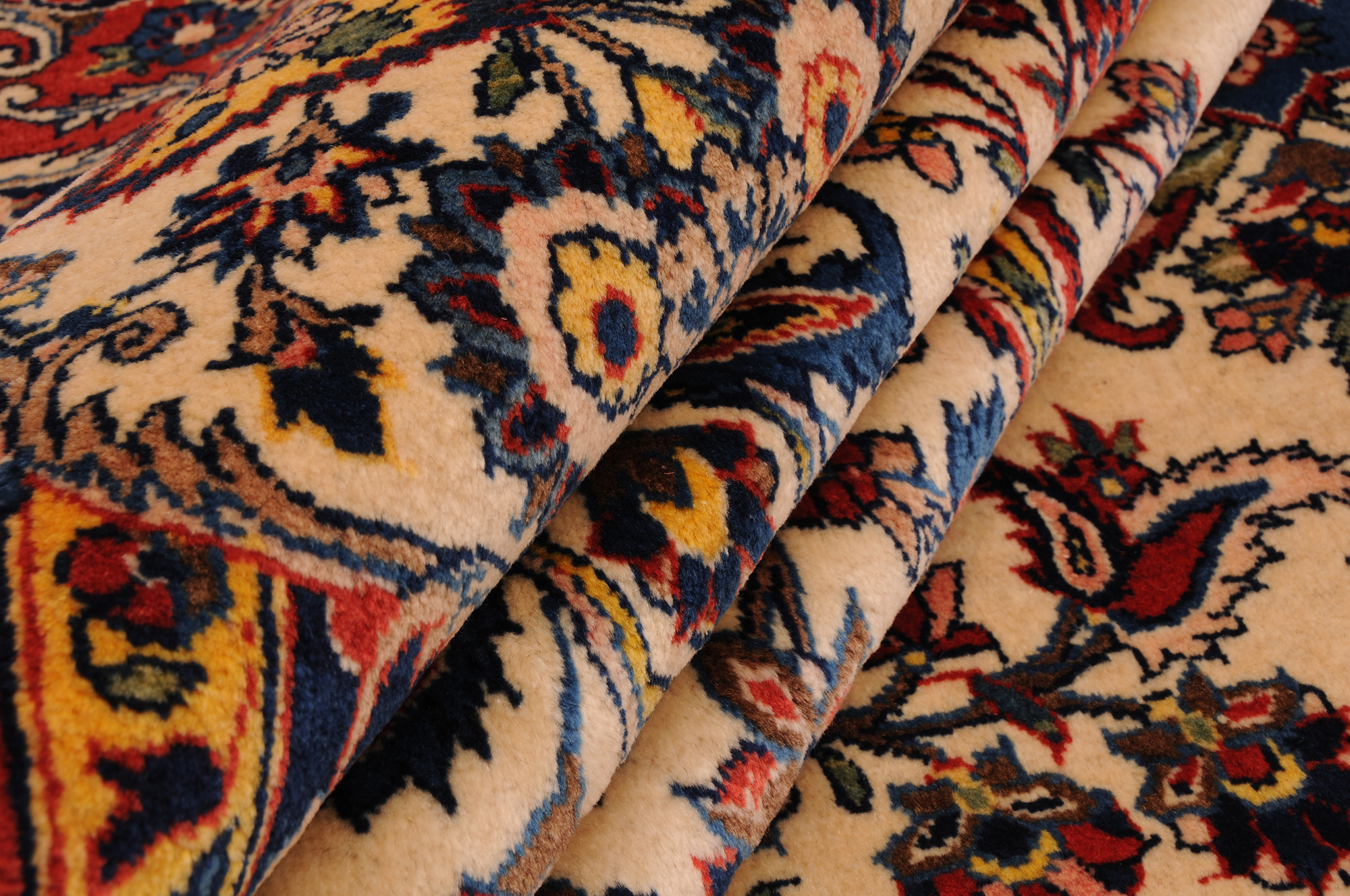 12’6″ x 19’6″ Kashan Authentic Persian Rug - Image 11