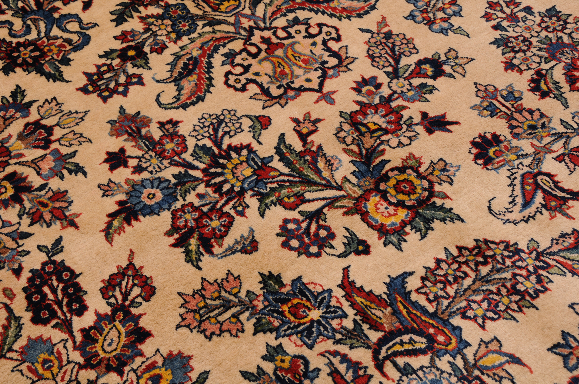 12’6″ x 19’6″ Kashan Authentic Persian Rug - Image 5
