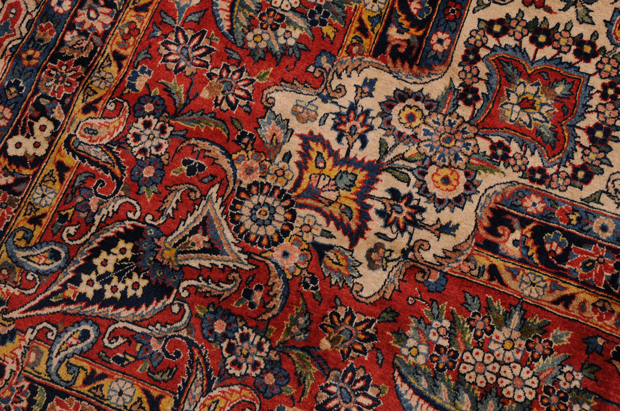 12’6″ x 19’6″ Kashan Authentic Persian Rug - Image 12