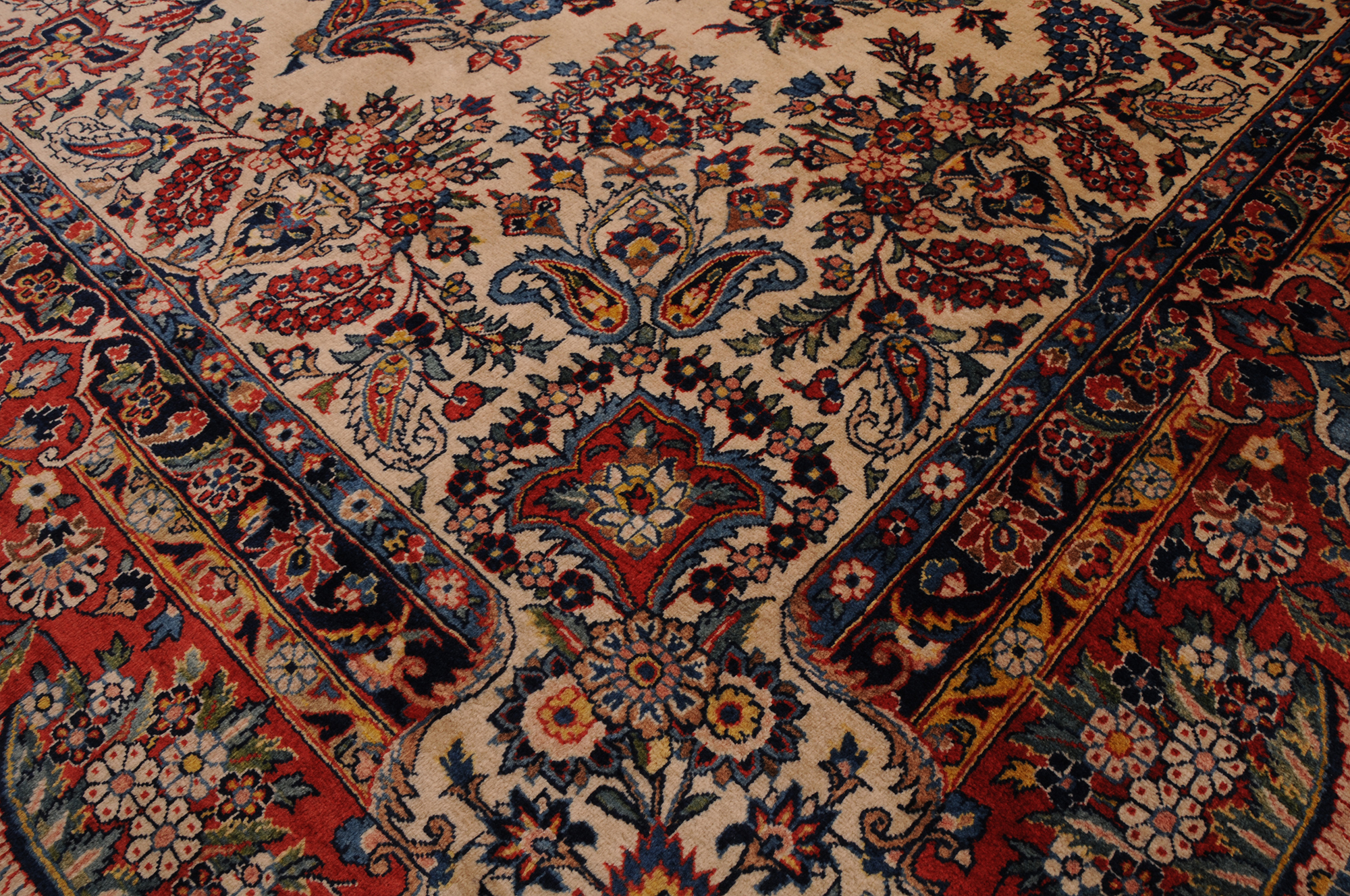 12’6″ x 19’6″ Kashan Authentic Persian Rug - Image 8