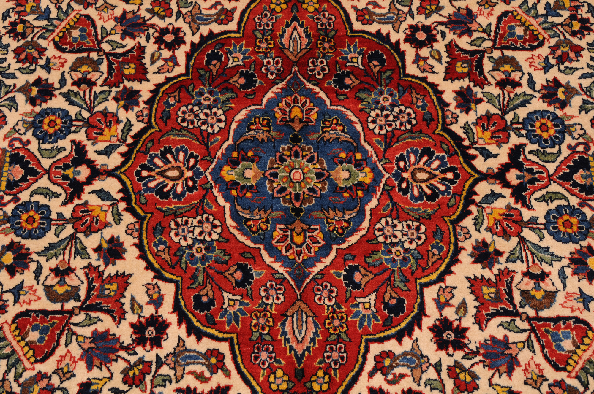 12’6″ x 19’6″ Kashan Authentic Persian Rug - Image 13
