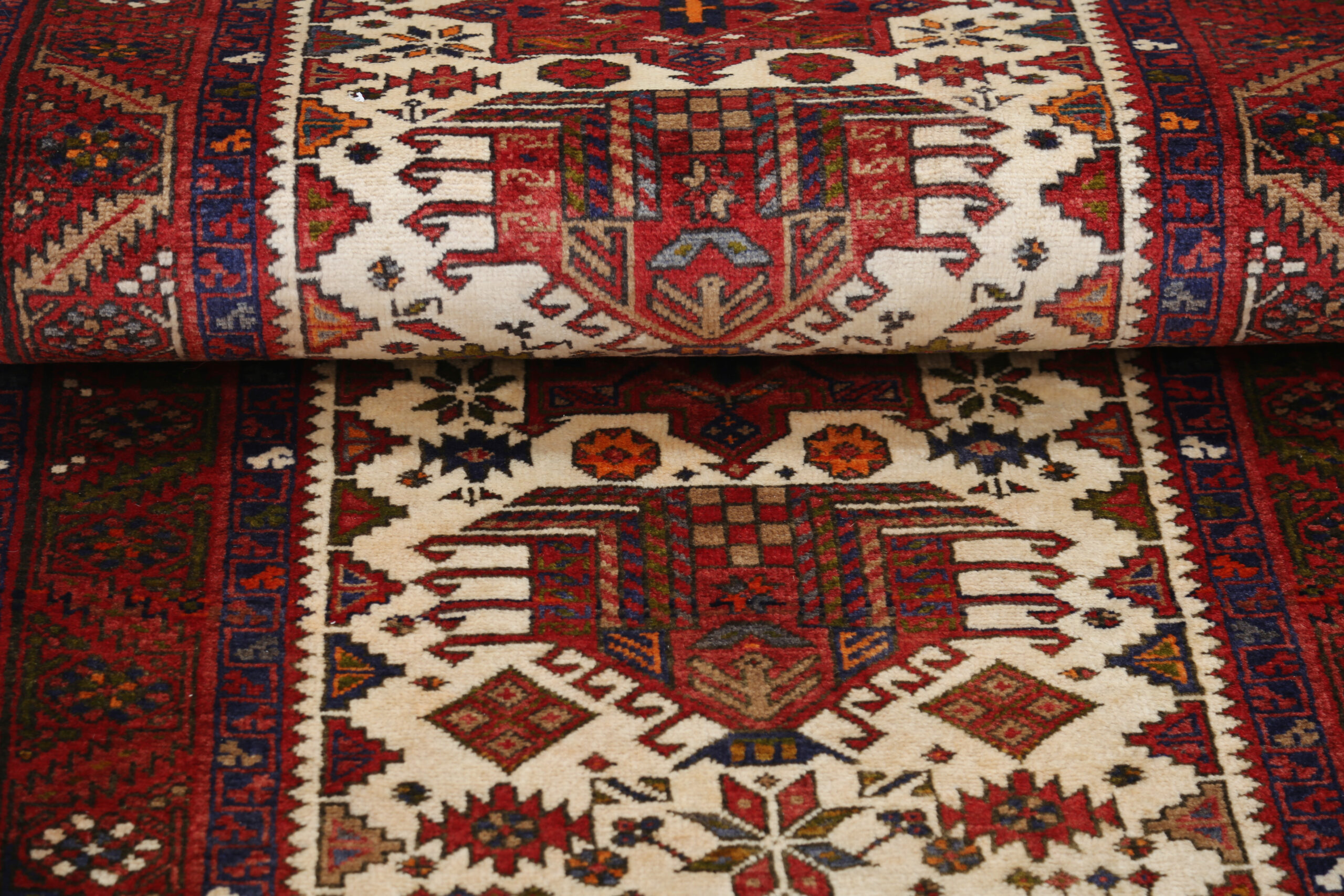 3’2″ x 14’2″ Heriz Persian Runner Rug - Image 5