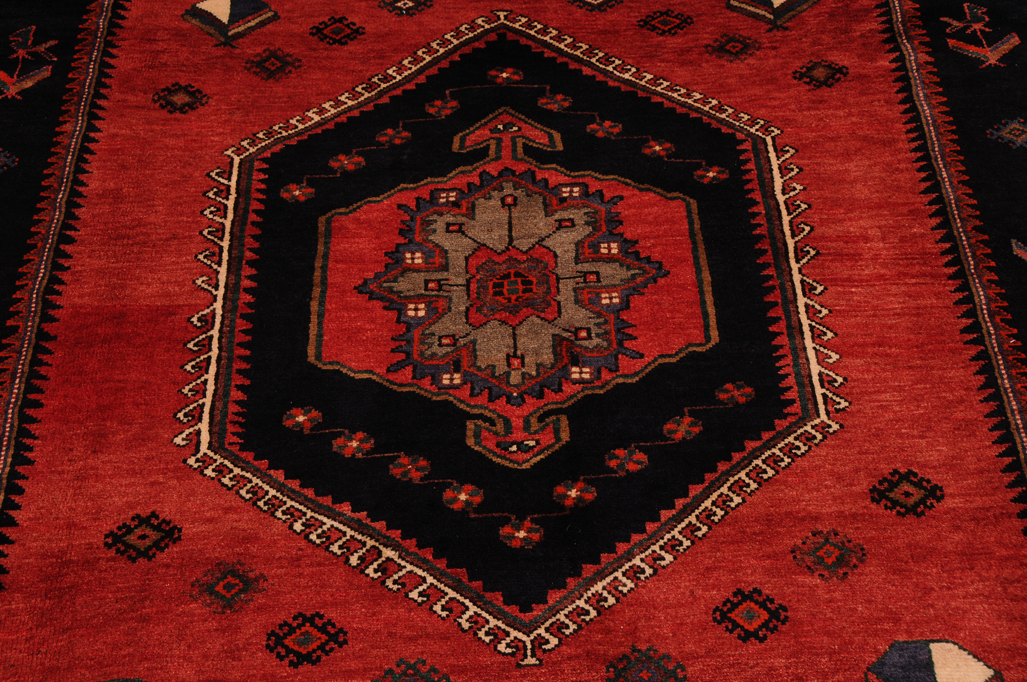 Kurdi 6’11” x 9’8″ Quchan Authentic Persian Rug - Image 8