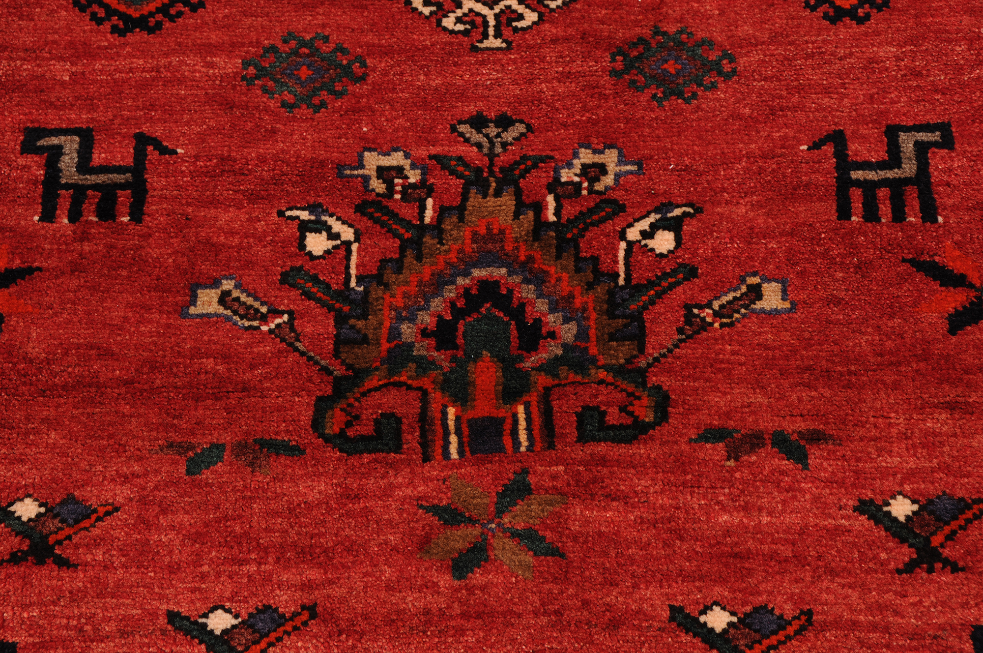 Kurdi 6’11” x 9’8″ Quchan Authentic Persian Rug - Image 4