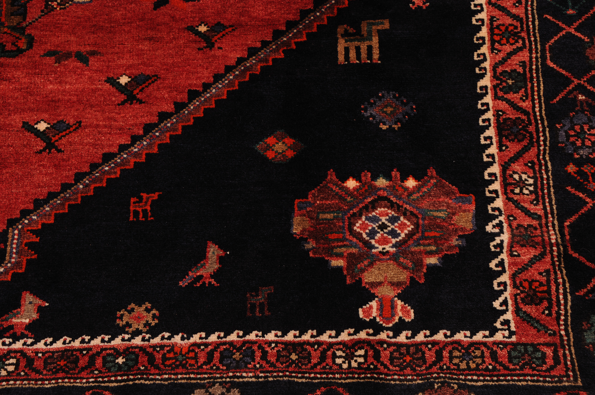 Kurdi 6’11” x 9’8″ Quchan Authentic Persian Rug - Image 3