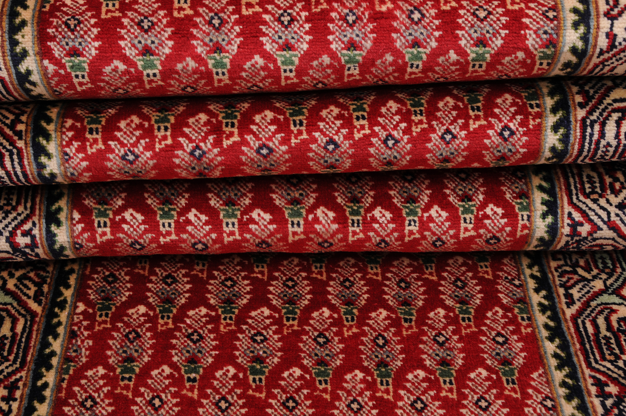 2’6″ X 13’8″ Tabriz Persian Runner Rug - Image 6