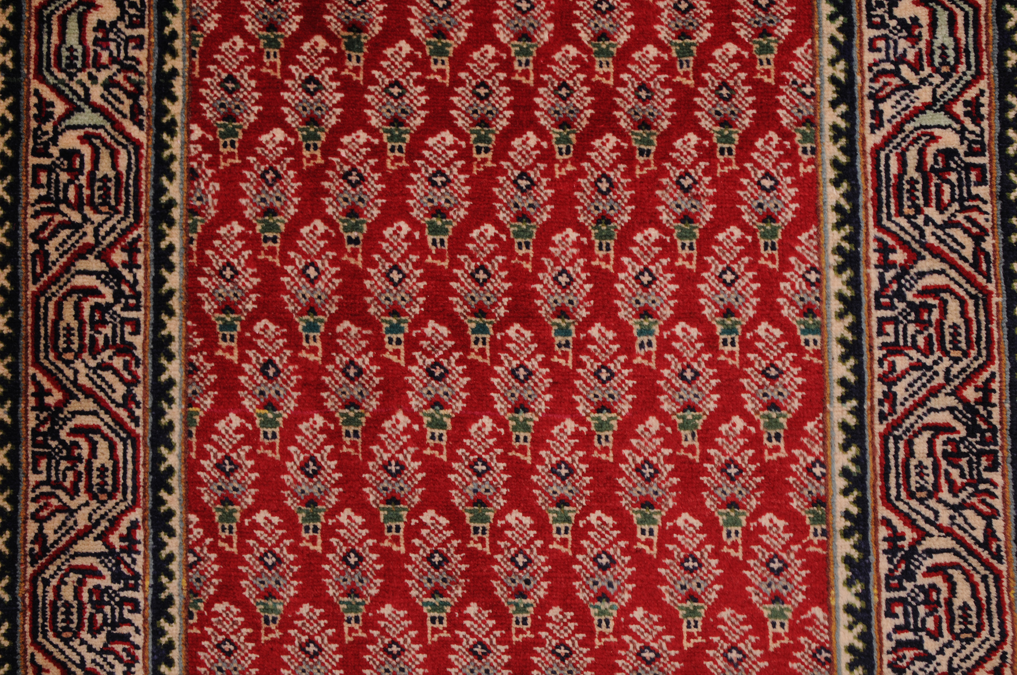 2’6″ X 13’8″ Tabriz Persian Runner Rug - Image 5