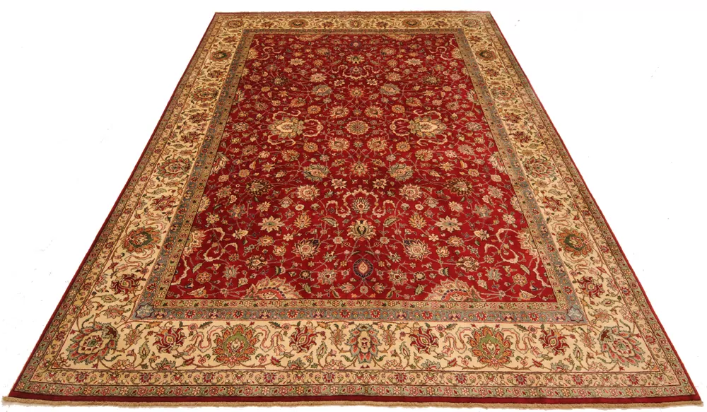11’4″ x 14’6″ Tabriz Authentic Persian Rug - Image 2