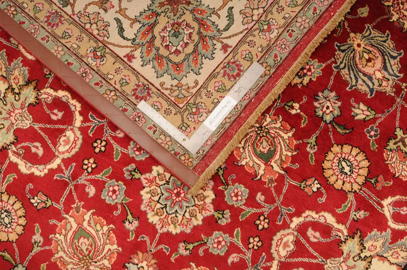 11’4″ x 14’6″ Tabriz Authentic Persian Rug - Image 3