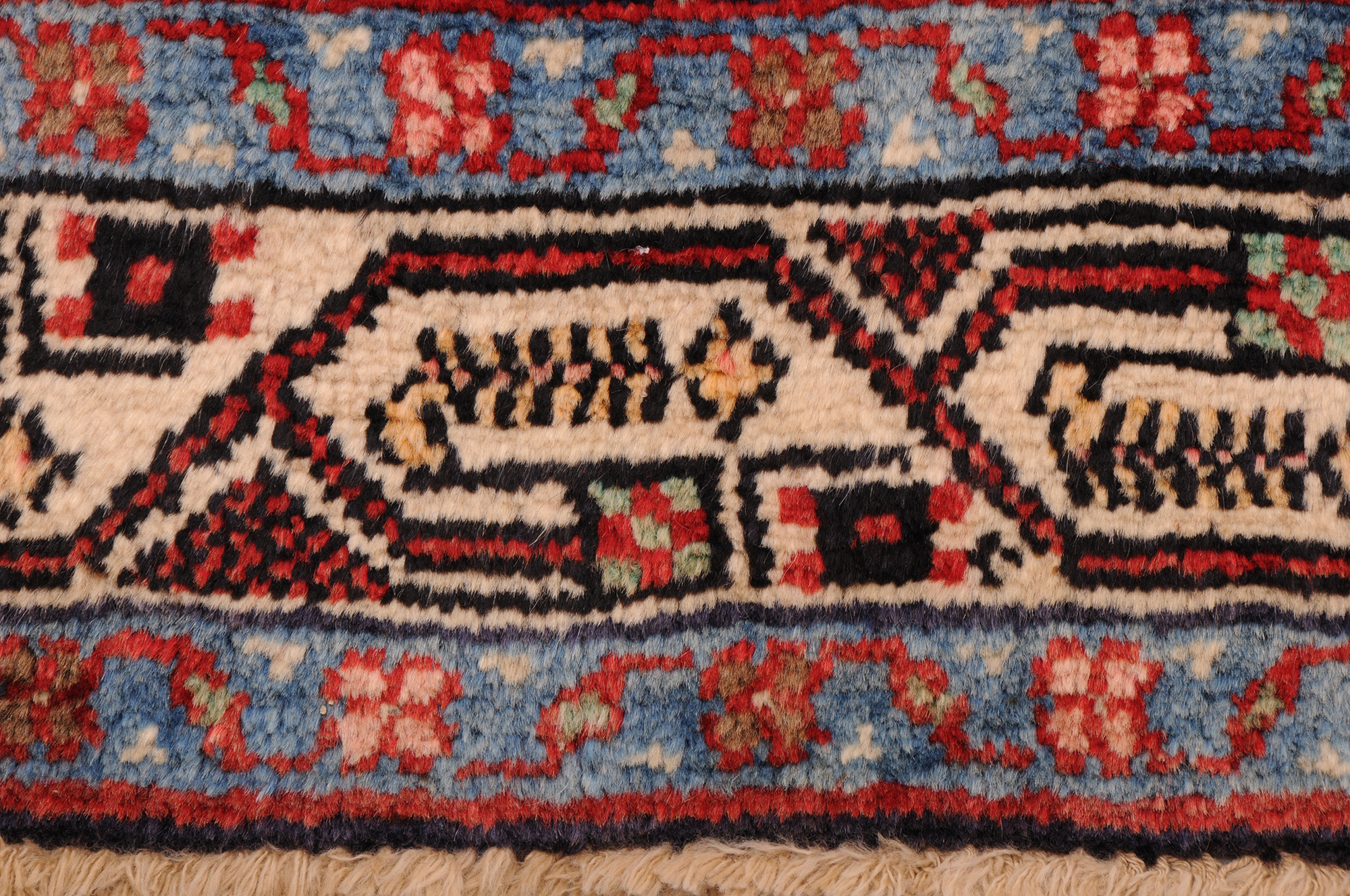 3’3″ x 12′ Hamadan Persian Runner Rug - Image 7