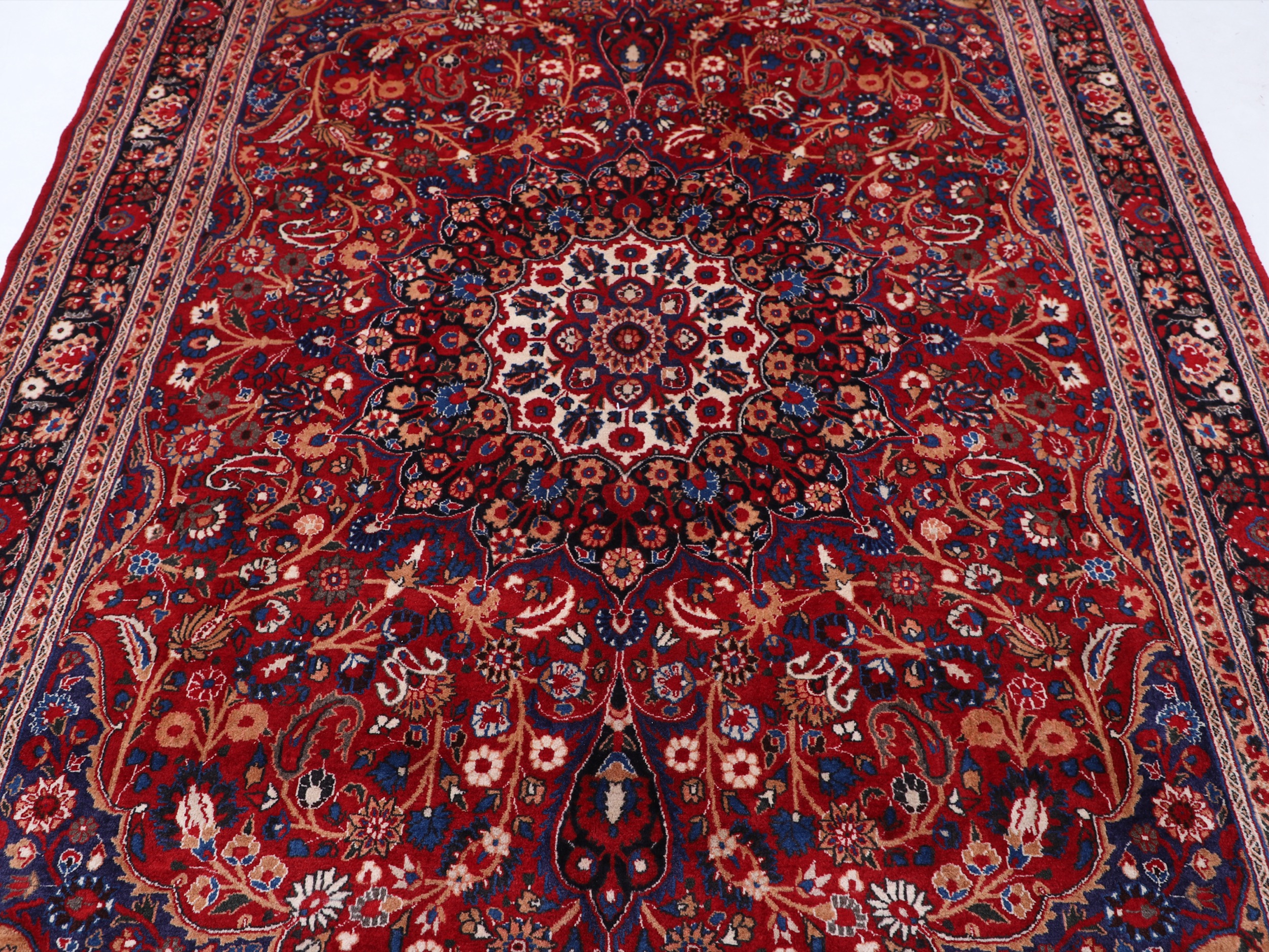6’9″ x 10’5″ Moud Authentic Persian Rug - Image 7