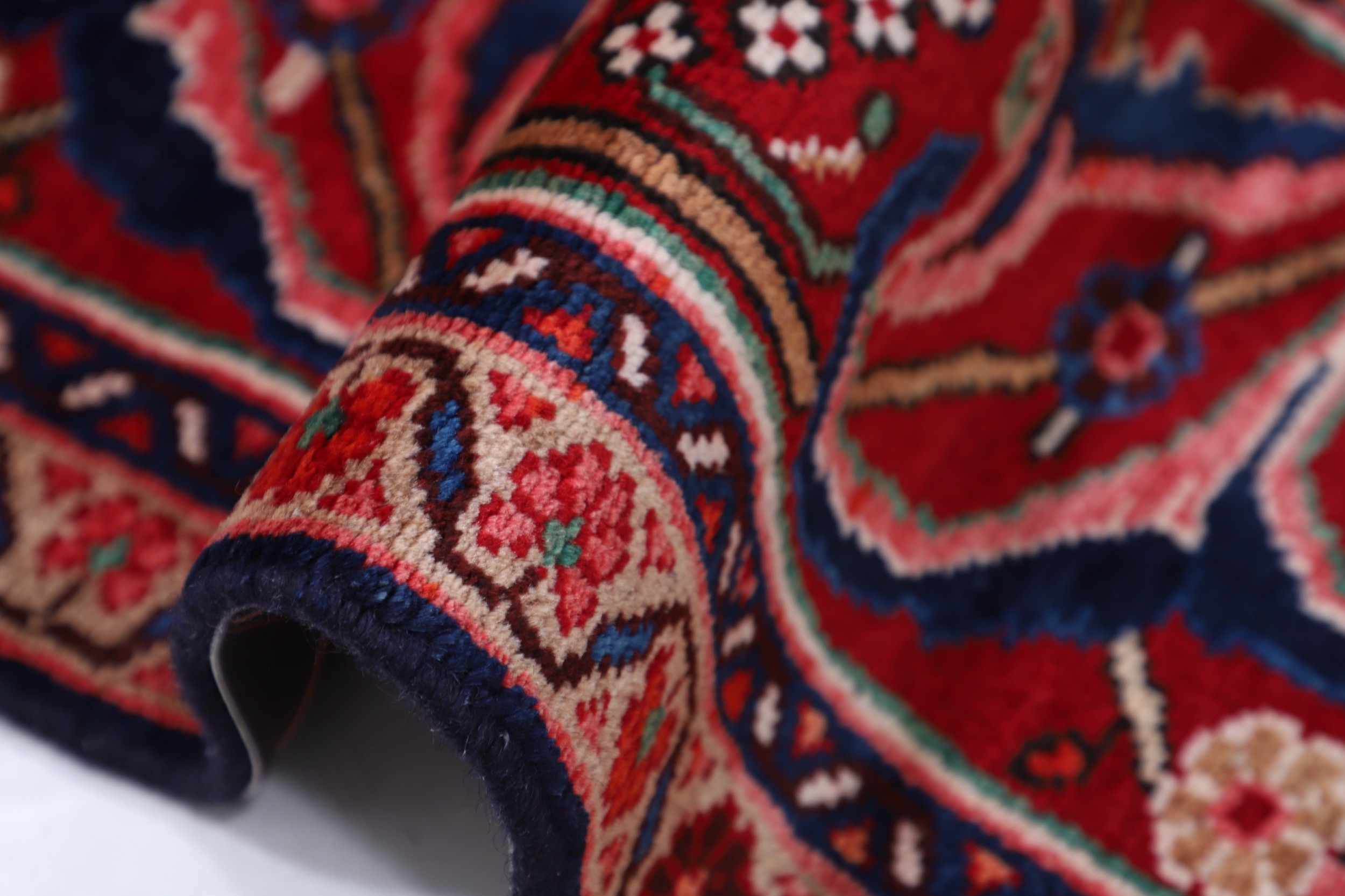 6’11” x 10’8″ Malayer Authentic Persian Rug - Image 5