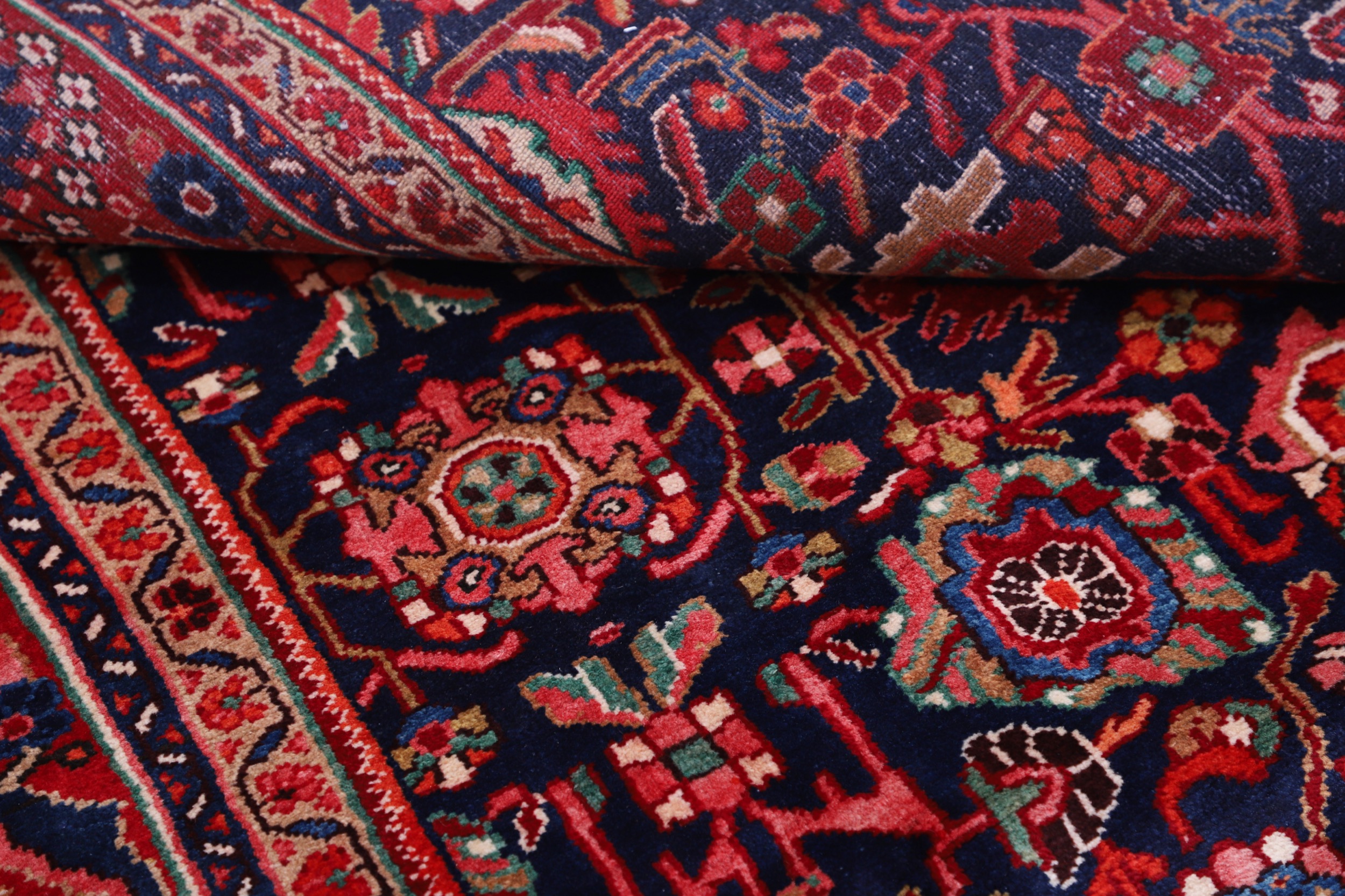 6’11” x 10’8″ Malayer Authentic Persian Rug - Image 4