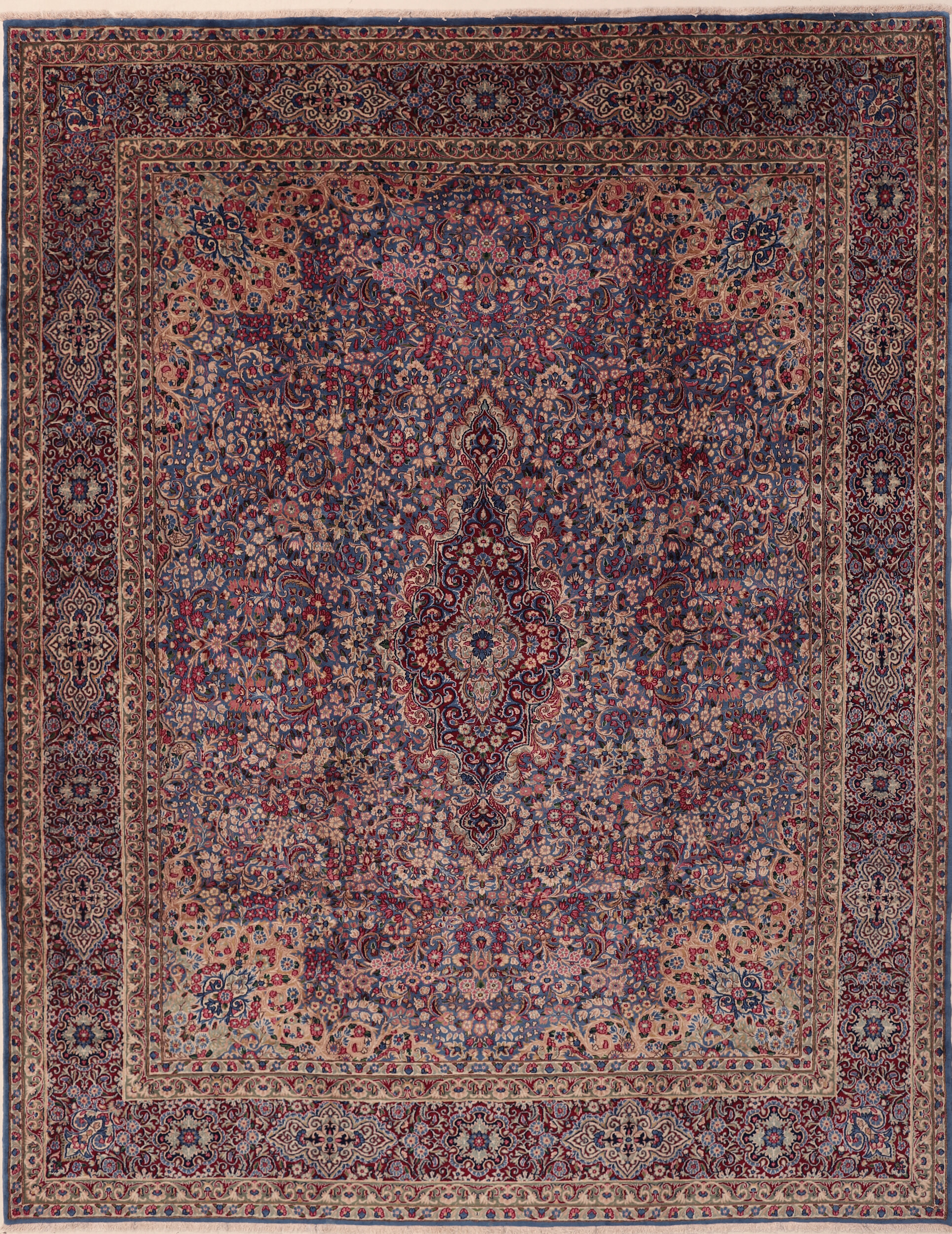 10′ x 13′ Kerman Authentic Persian Rug