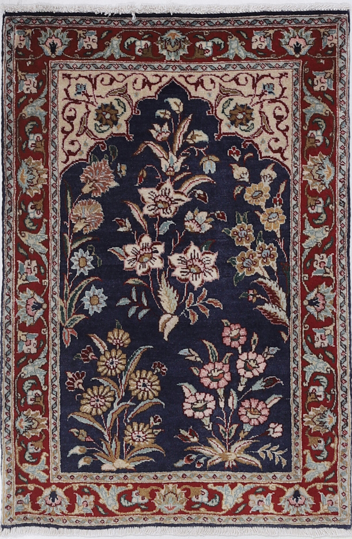 1’11” x 2’9″ Tabriz Authentic Persian Rug