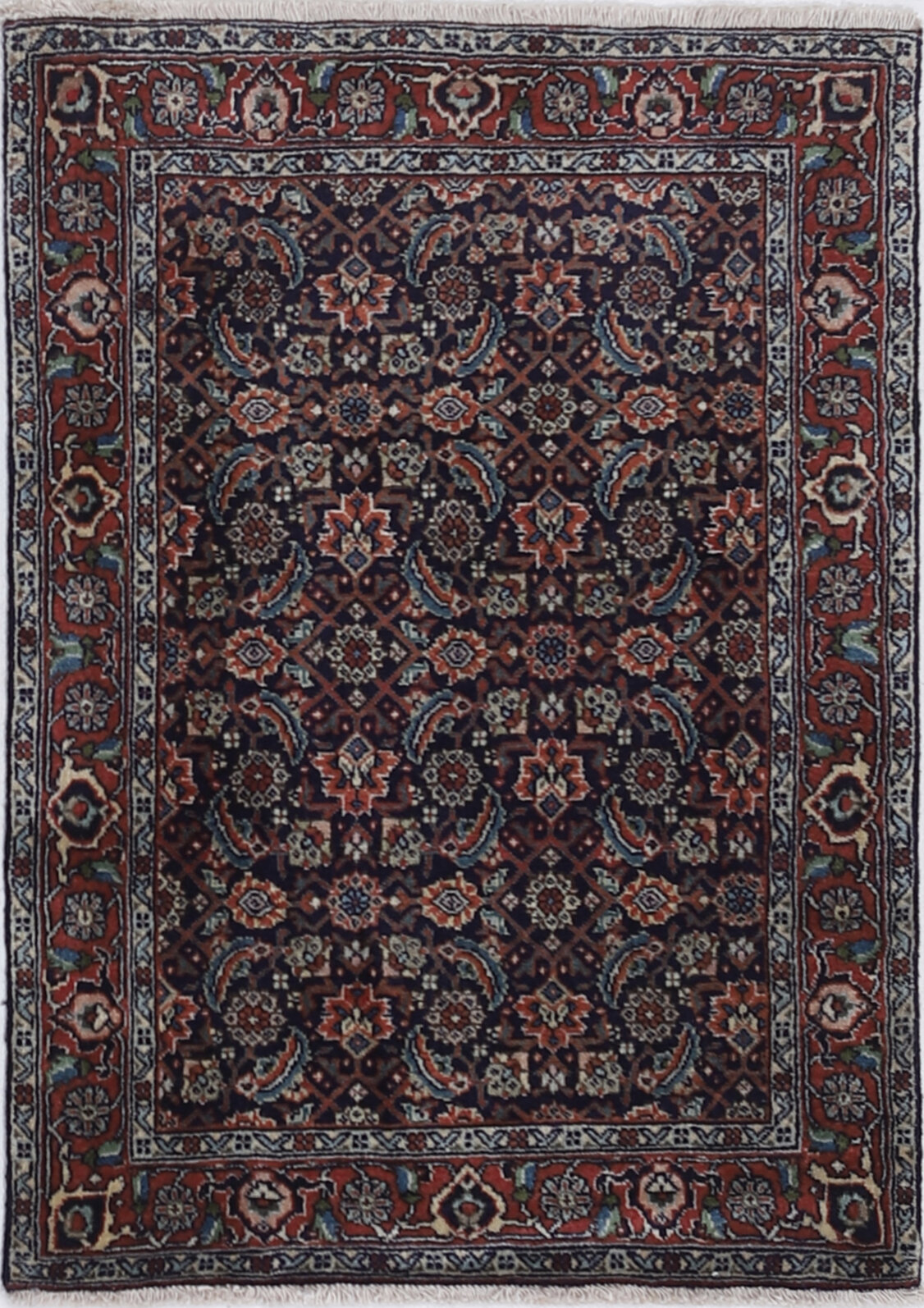 1’10” x 2’8″ Tabriz Authentic Persian Rug
