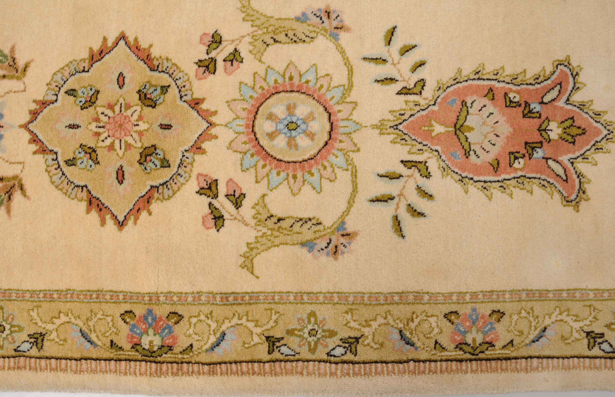 2’4″ x 13’6″ Tabriz Persian Runner Rug - Image 5