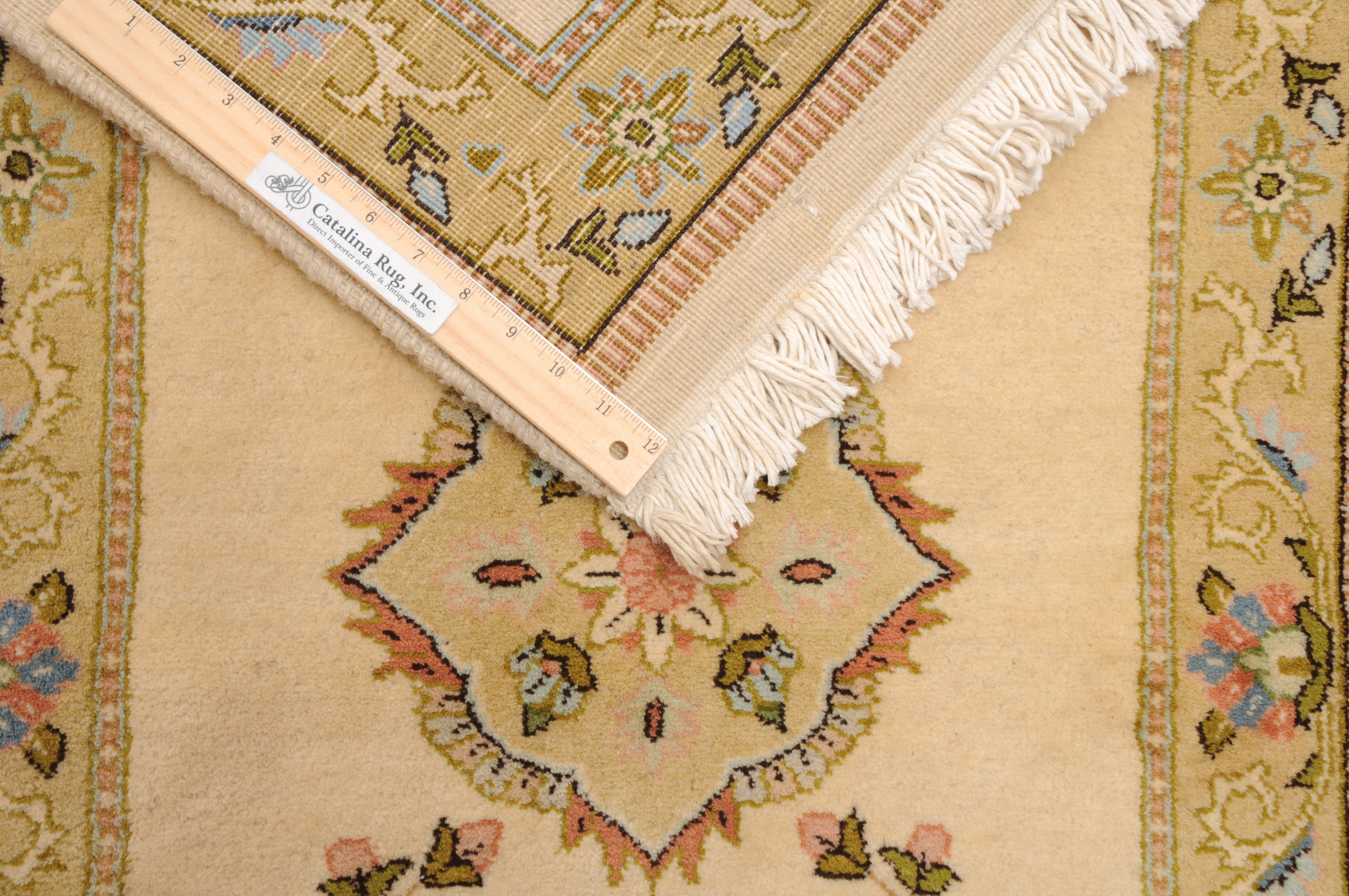 2’4″ x 13’6″ Tabriz Persian Runner Rug - Image 4