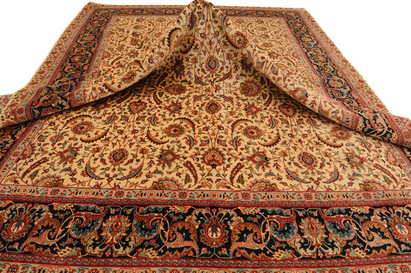 11’5″ x 14’5″ Tabriz Authentic Persian Rug - Image 7