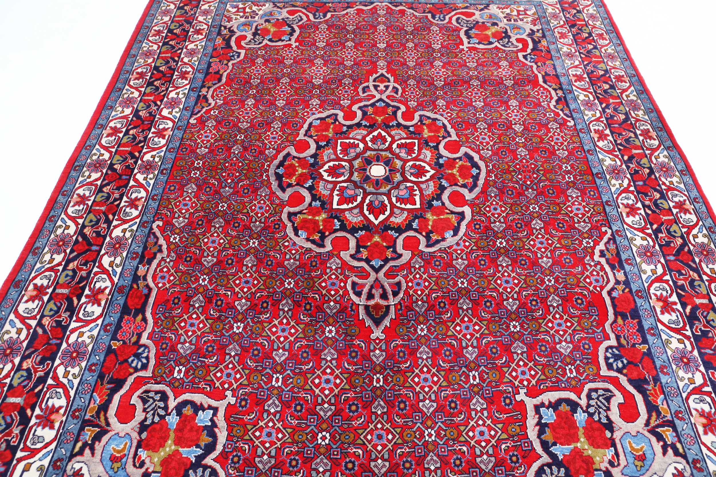 6’9” x 9’8” Bijar Authentic Persian Rug - Image 4
