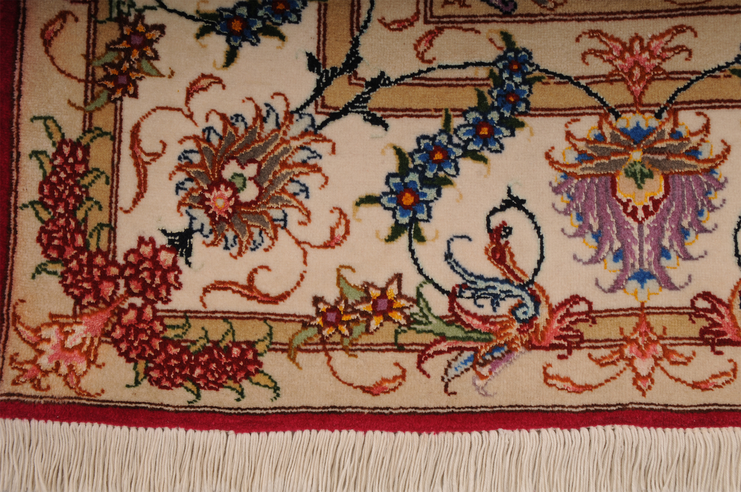 4’11” x 4’9” Tabriz Authentic Persian Rug - Image 7