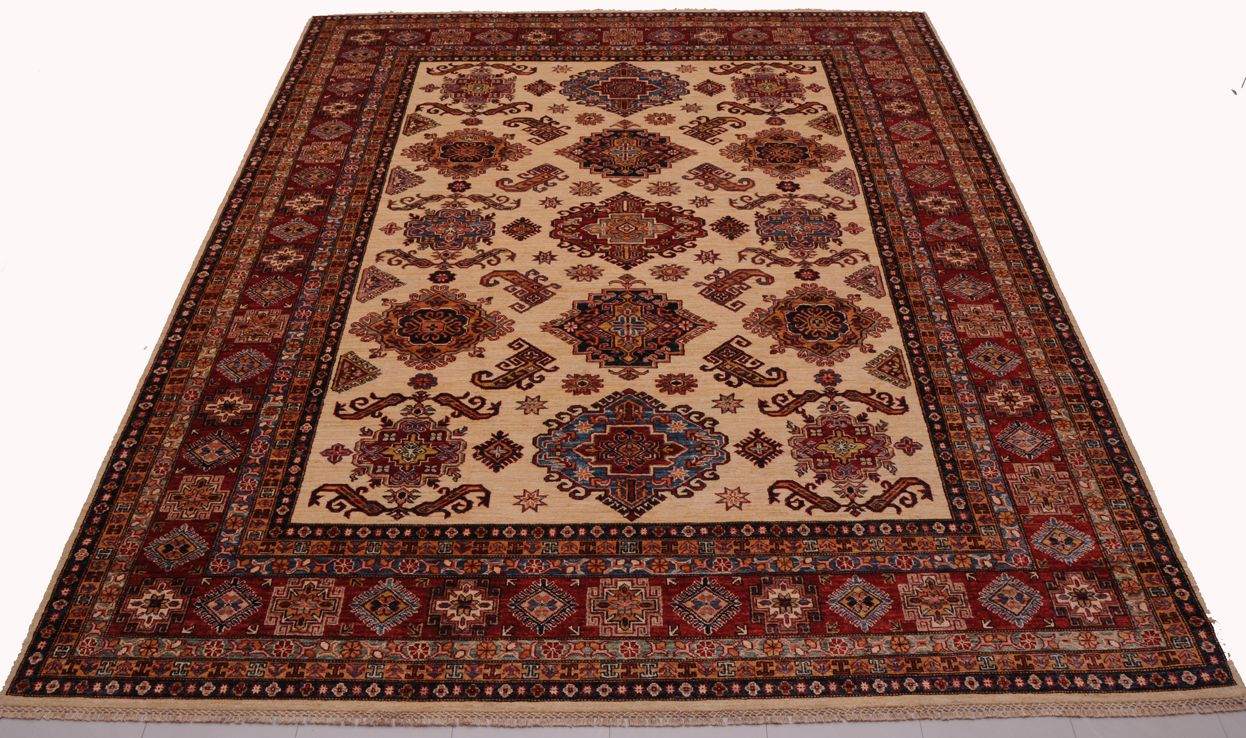 8’4″ x 10’3″ Kazak Authentic Oriental Rug - Image 8