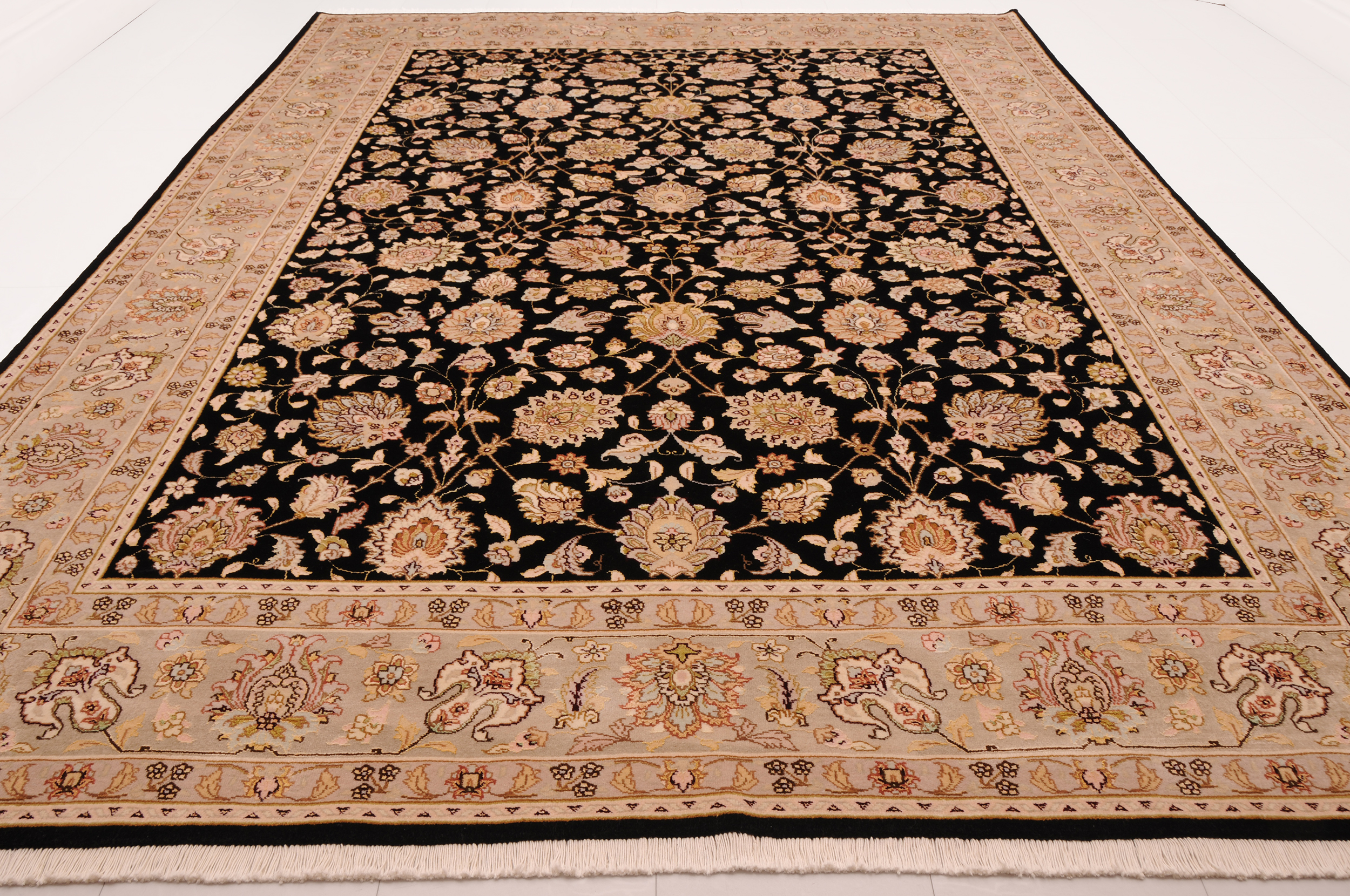 8’3″ x 11’4″ Tabriz Authentic Persian Rug - Image 10