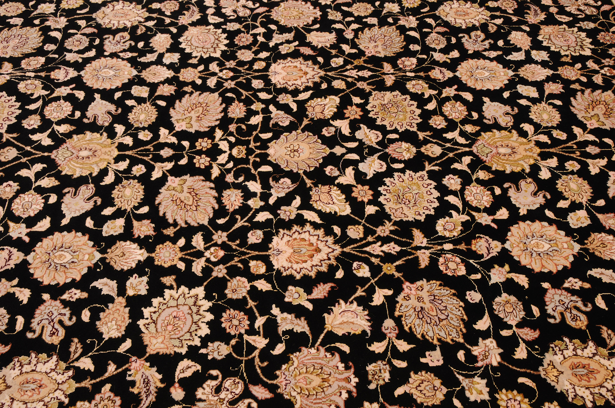 8’3″ x 11’4″ Tabriz Authentic Persian Rug - Image 13