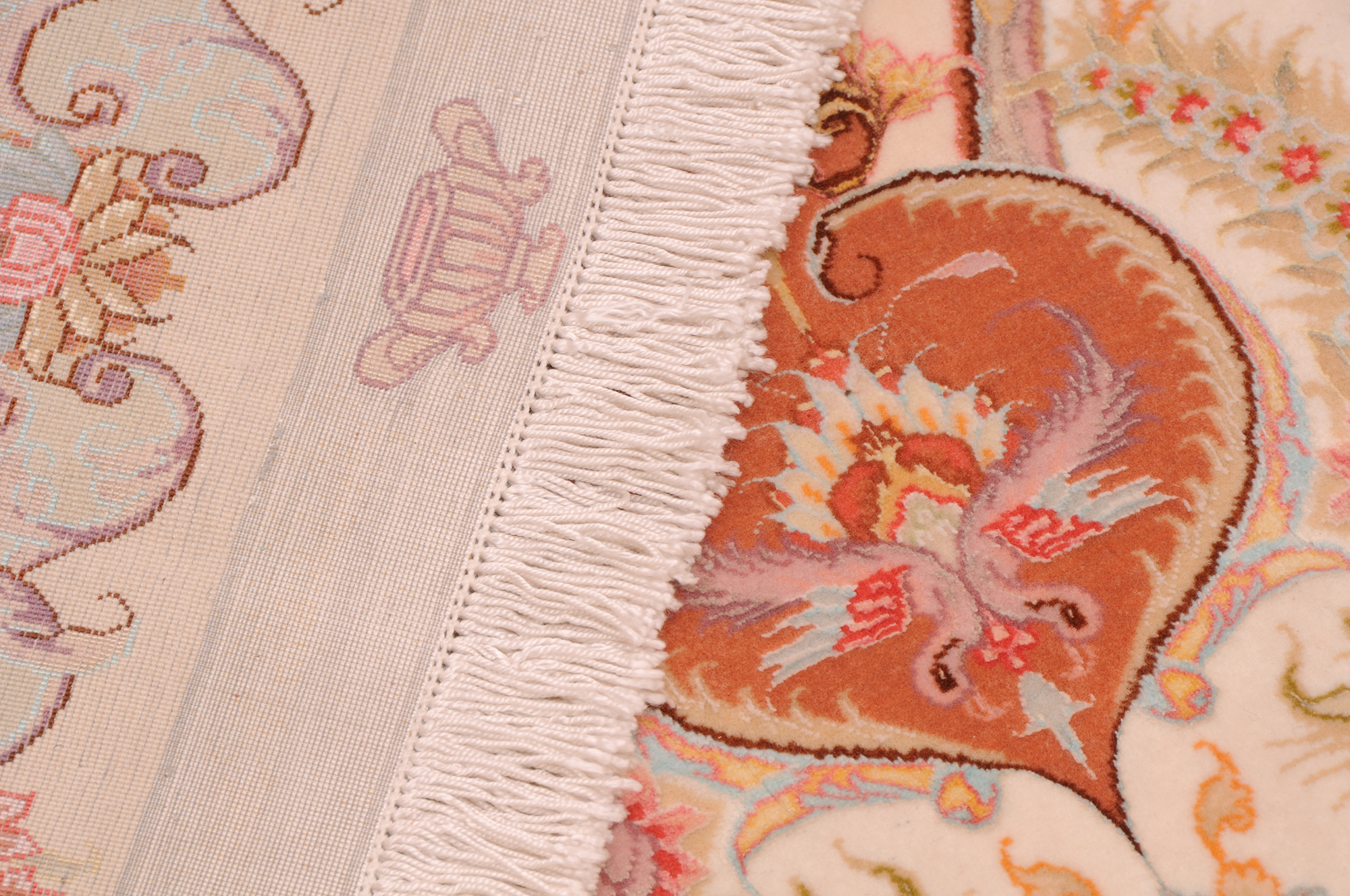 6’6″ x 10’6″ Tabriz Authentic Persian Rug - Image 3