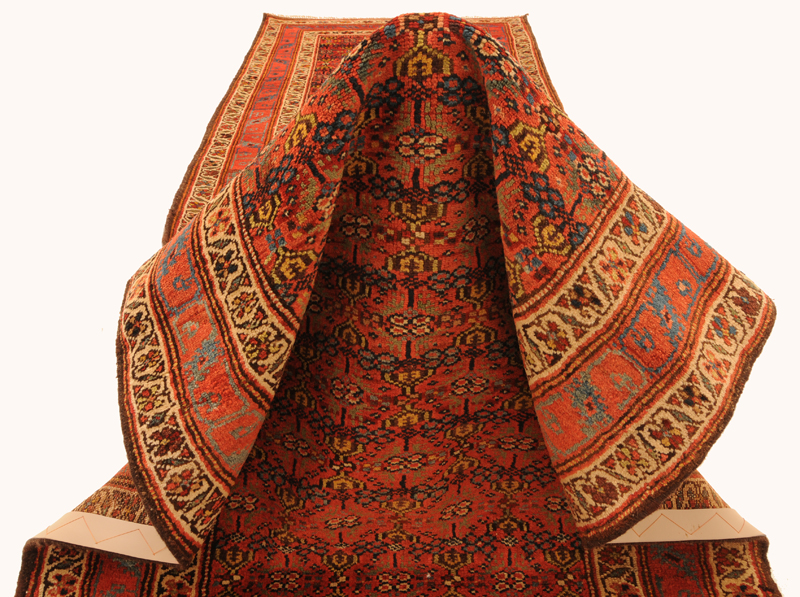 3’3″ x 13’4″ Azarbaijan Persian Runner Rug - Image 4