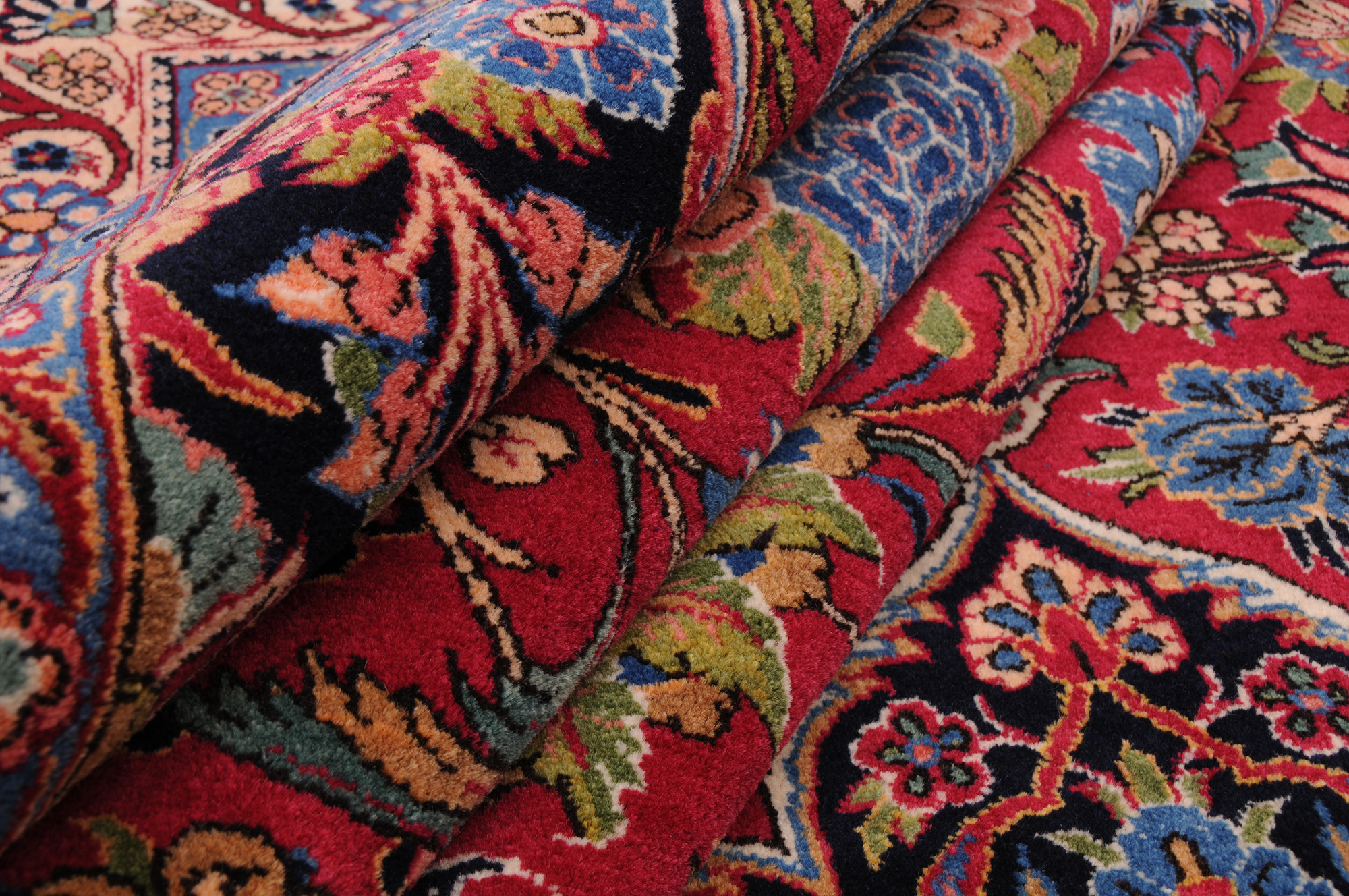 10’8″ x 14’3″ Kashan Antique Persian Rug - Image 3